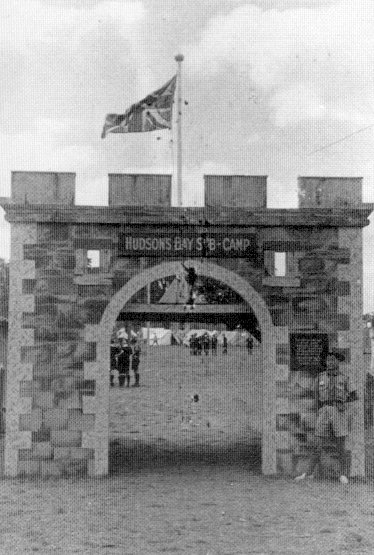 The gate of Hudson Bay sub-camp